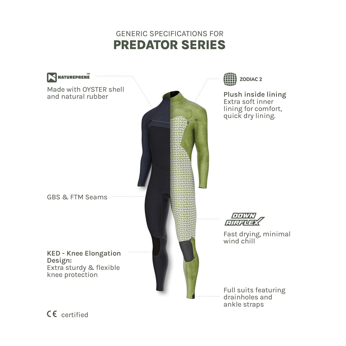 Prolimit Predator Steamer Free-X 6/4 FTM