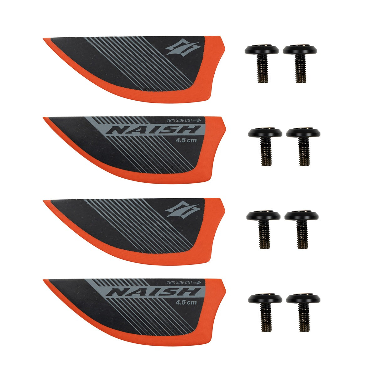 Naish 2025 Motion Nvision with G10 asymmetrical fins