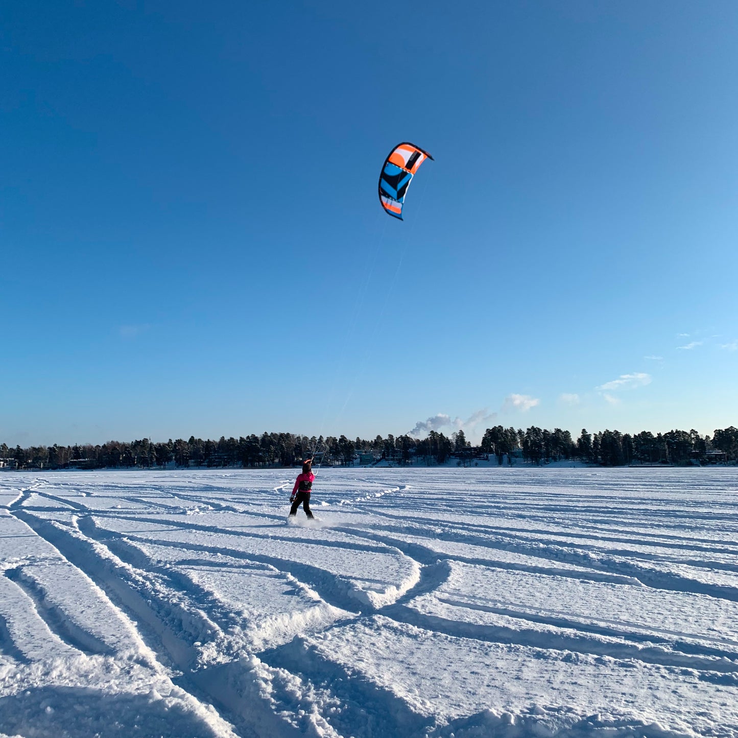 Kite instruction - winter