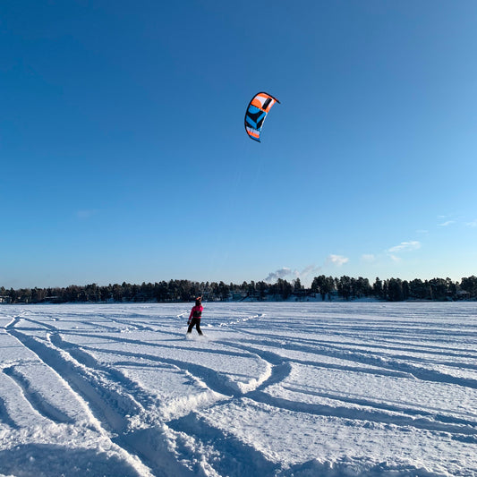 Kite instruction - winter